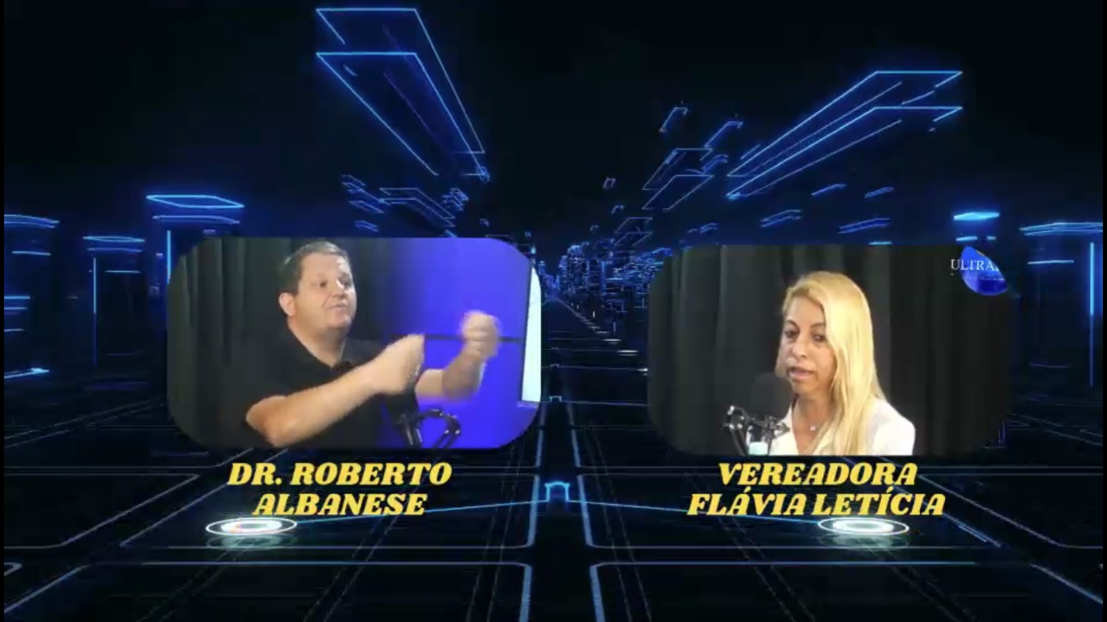 Roberto Albanese e Flávia Letícia são os convidados dessa semana no UltraLeve podcast